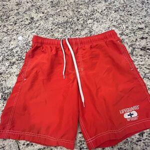 Speedo‎ Vibrant Red Swim Shorts